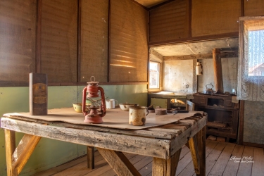 Not so modern kitchen, Gwalia Ghost Town, Western Australia.