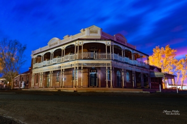 Abandoned State Hotel Gwalia, Western Australia.