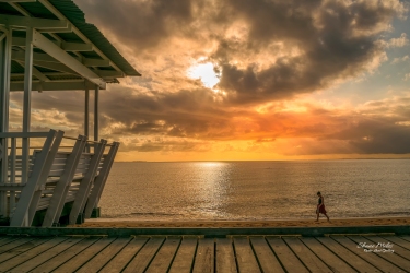 Sunrise Margate Beach, Queensland Australia.