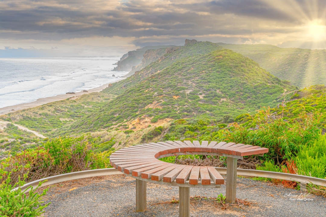 Lookout at Salmon Beach, near Windy Harbor, Western Australia.